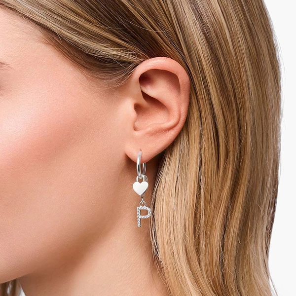 Creol Örhängen Hjärta - Thomas Sabo - Snabb leverans & paketinslagning - Nordic Spectra