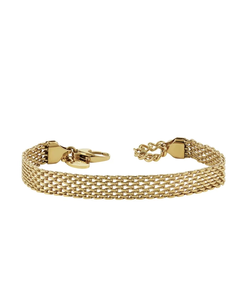 Astrid & Agnes - CHLOE 8 mm Armband Guld