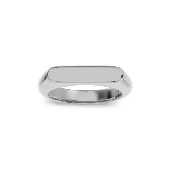 Charlie Signet Ring Steel - Edblad - Snabb leverans - Gratis paketinslagning