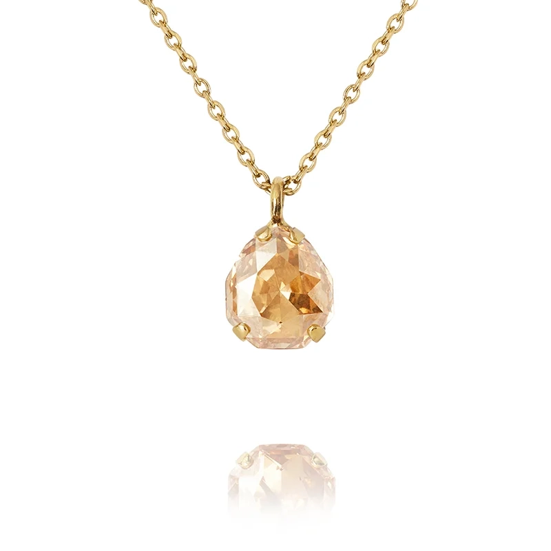 Caroline Svedbom - Carlotta Necklace Gold Golden Shadow