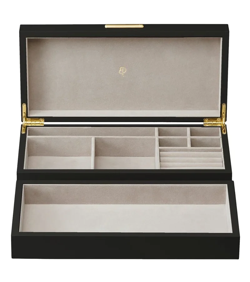 Jewellery Box L Black Gold - Edblad - Snabb leverans - Gratis paketinslagning