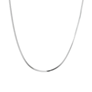 Herringbone Necklace Silver - Syster P - Snabb leverans & Gratis paketinslagning - Nordic Spectra