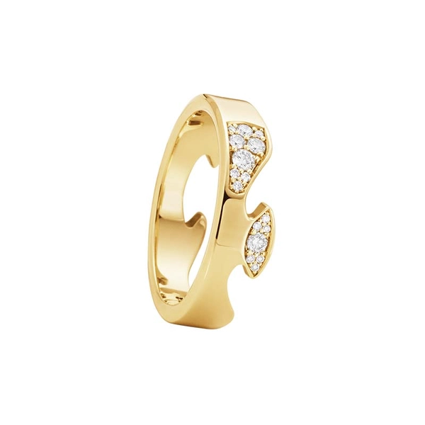 Fusion Ytterring Guld AA - Georg Jensen örhängen - Snabb frakt & paketinslagning - Nordicspectra.se