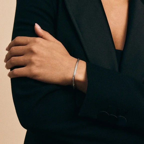 Trinity Chain Bracelet Steel - Edblad - Snabb frakt & paketinslagning - Nordic Spectra