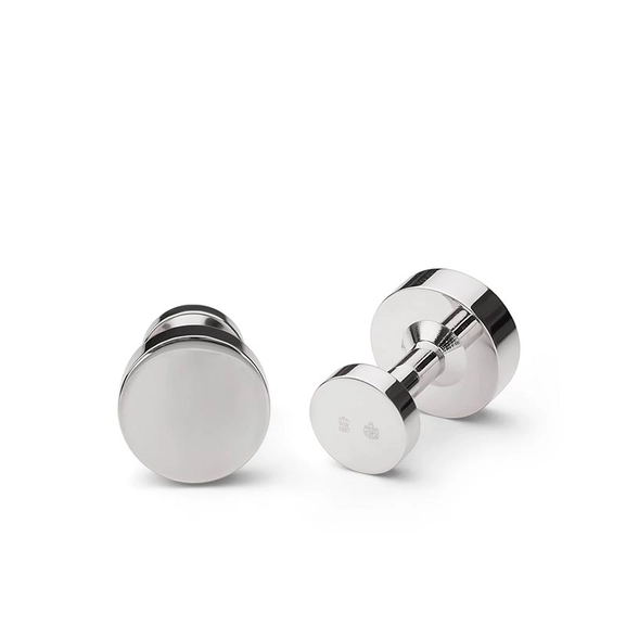 Icon Manschettknappar Modell 1 Stål - Skultuna - Snabb frakt & paketinslagning - Nordicspectra.se