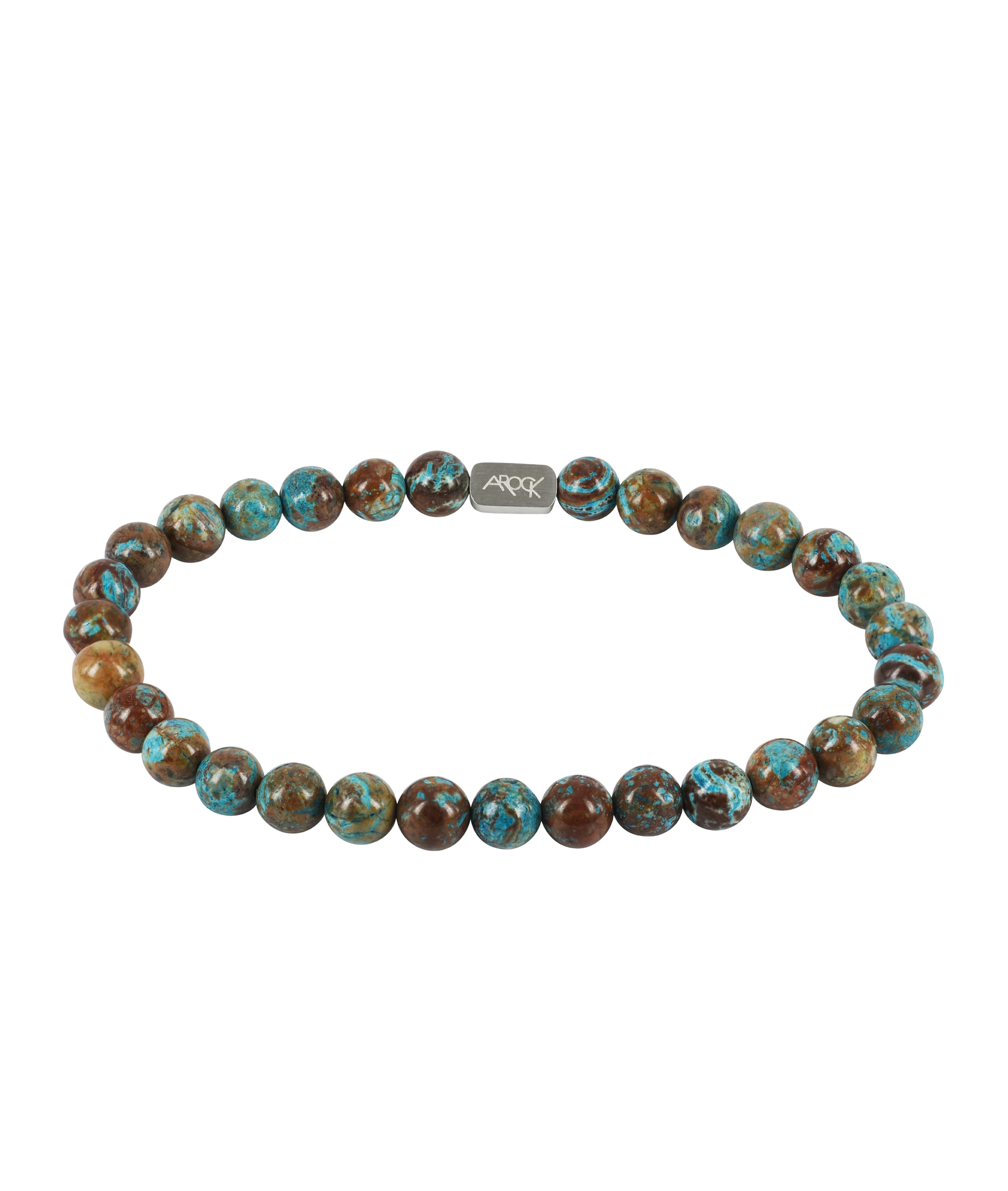 AROCK – MORRIS Armband Brun/Turkos
