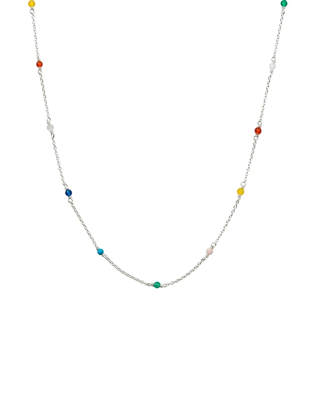 Santa Monica Necklace Silver - Syster P - Snabb leverans & Gratis paketinslagning - Nordic Spectra