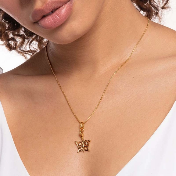 Tähdet & Kuut Kulta Hela - Thomas Sabo - Suuri valikoima & ilmainen lahjapaketointi - Nordicspectra.fi