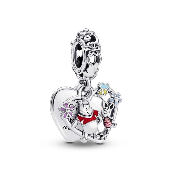 Disney Winnie Puuh & Ferkel Doppelter Charm-Anhänger von PANDORA, Schneller Versand - Nordicspectra.de