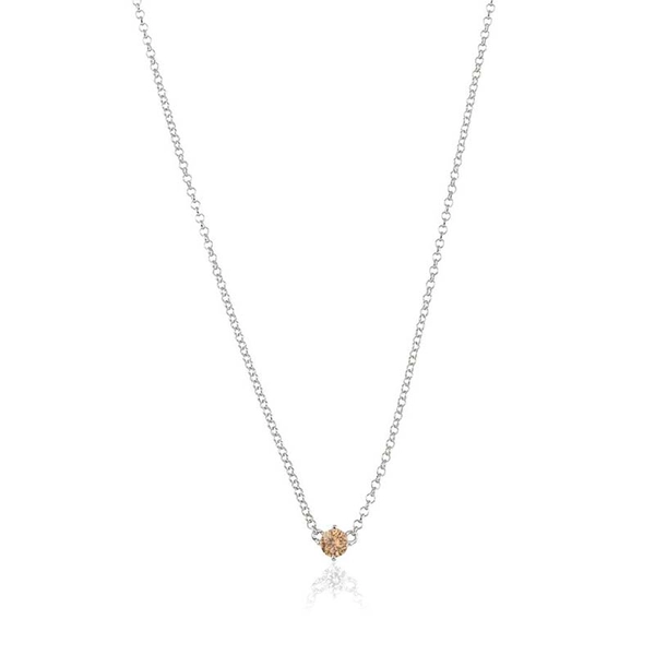 Time To Glow Mini Necklace - Champagne - Carolina Gynning - Suuri valikoima & ilmainen lahjapaketointi - Nordicspectra.fi