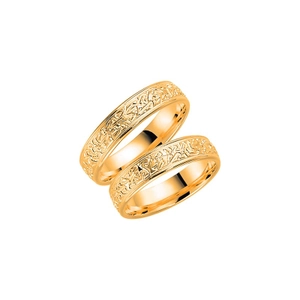 270-5 Gold - Wedding & engagement rings - Schalins - Scandinavian design - Nordic Spectra