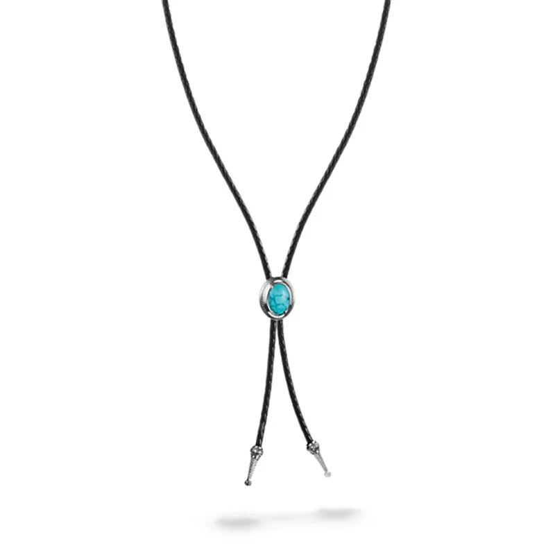 Thomas Sabo - Turkos Elynda Läderhalsband