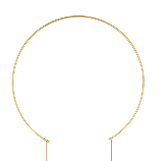 CU Jewellery - Brilliant Bangle Necklace Double Gold