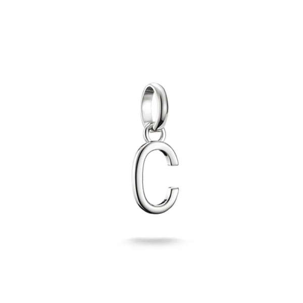 Charm-Anhänger Buchstabe C Connect Silber - Thomas Sabo - Nordic Spectra