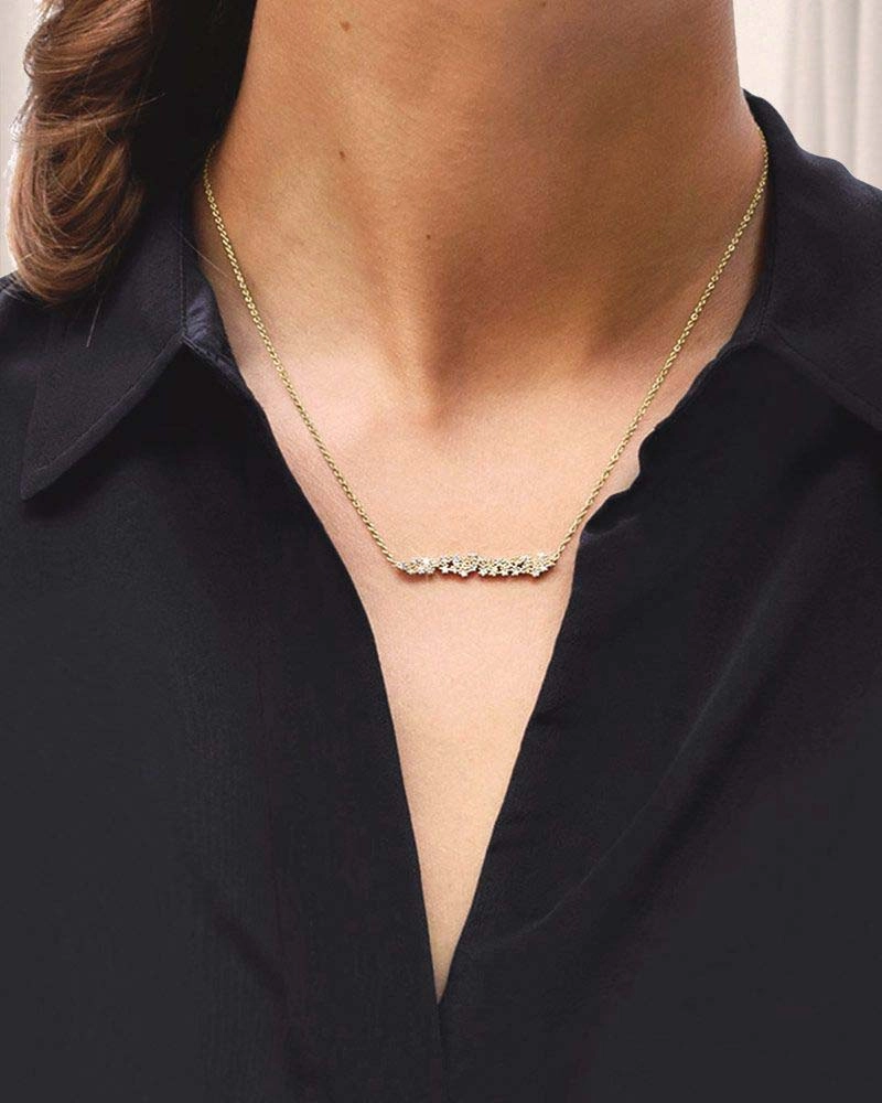 Milky Way Necklace Gold - Drakenberg Sjölin Halsband - Snabb frakt & paketinslagning - Nordicspectra.se