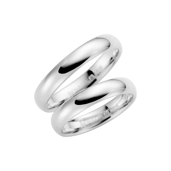 273-4 White Gold - Wedding & engagement rings - Schalins - Scandinavian design - Nordic Spectra