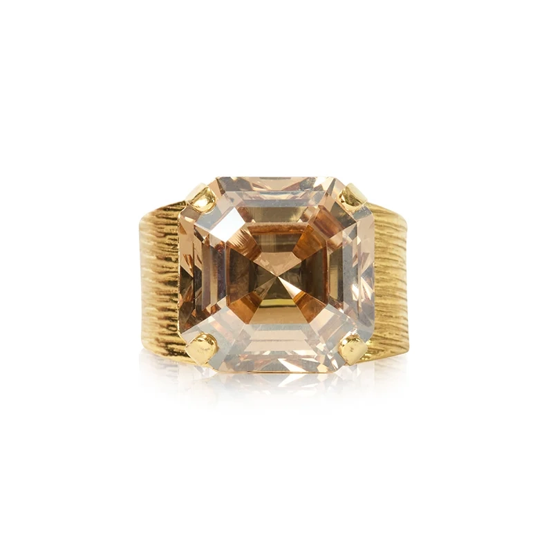 Caroline Svedbom - Eve Ring Gold Golden Shadow