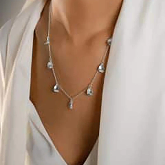 Botanica Drop Full Necklace - Drakenberg/Sjölin Halsband- Snabb leverans & paketinslagning - Nordic Spectra