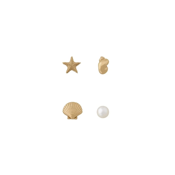 One Studs Beachcomber Gold - Edblad - Snabb frakt & paketinslagning - Nordic Spectra
