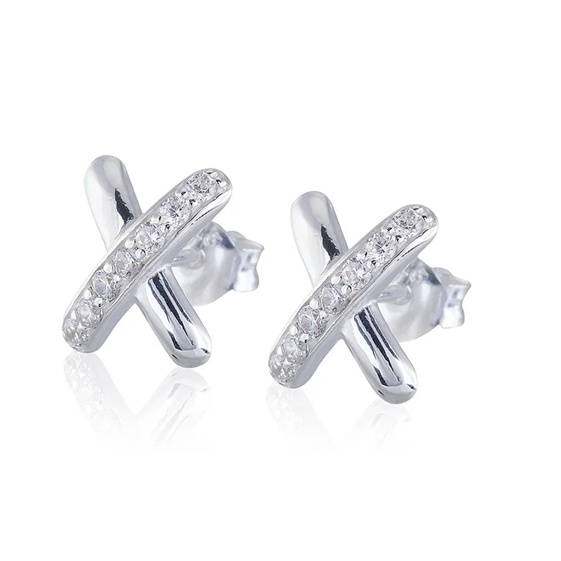 Carolina Gynning - Cross My Heart Örhängen