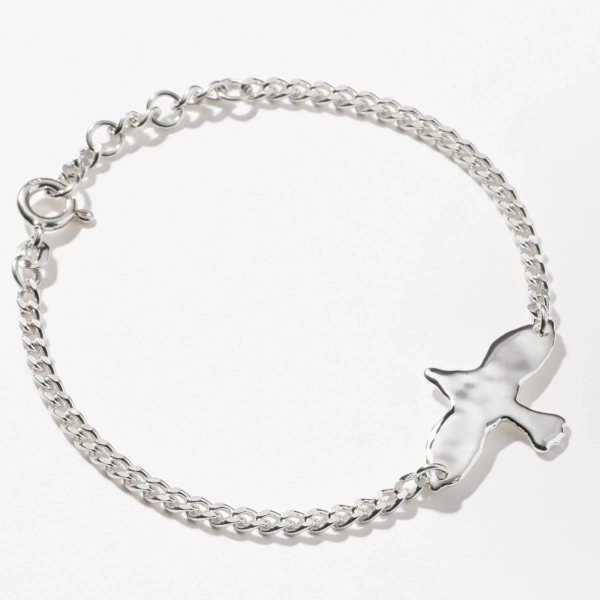 Organic Dove Bracelet Silver från Emma Israelsson