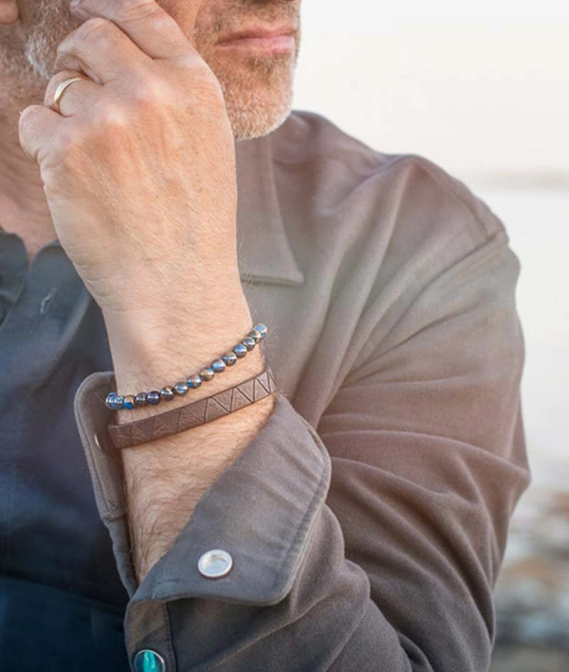 MORRIS Armband Himmelsblå - AROCK - Snabb frakt & paketinslagning - Nordicspectra.se