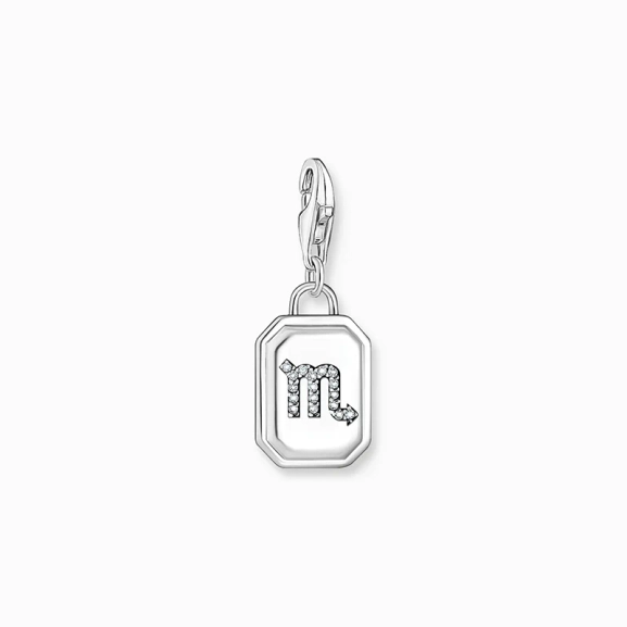 Charm-Anhänger Sternzeichen Skorpion mit Steinen Silber - Thomas Sabo - Nordic Spectra