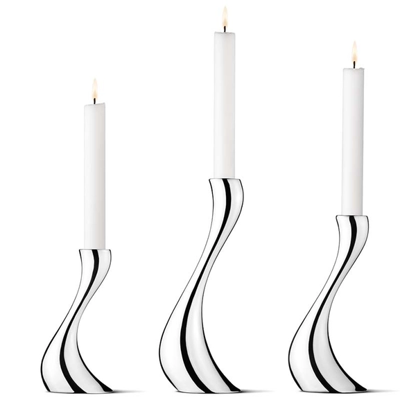 Cobra Ljusstakar 3-pack - Georg Jensen Living - Snabb frakt & paketinslagning - Nordicspectra.se