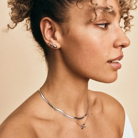 Infinity Necklace Steel - Edblad - Snabb frakt & paketinslagning - Nordic Spectra