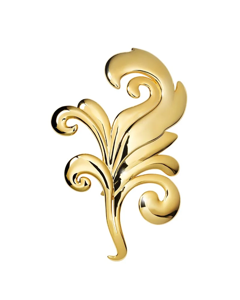 Syster P - Lea Brooch Gold