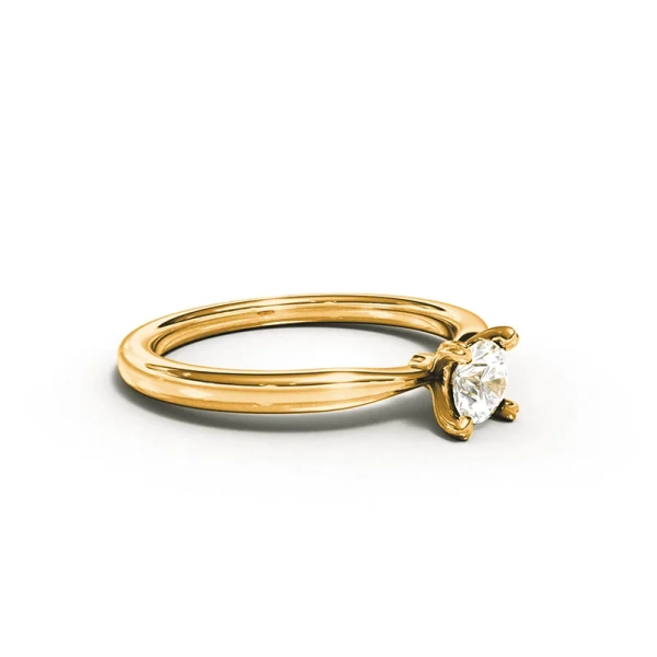 North 021 Labbodlad Diamant Guld - Vigsel- & förlovningsringar - Schalins - Fri storleksändring* - Nordic Spectra