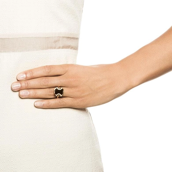 Little Magic Star Ring Onyx White Gold - Efva Attling ringar - Snabb frakt & paketinslagning - Nordicspectra.se