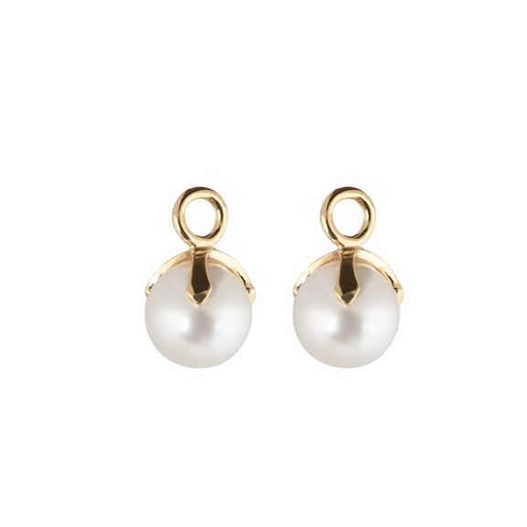Letters Pearl Pendant Gold -CU Jewellery - Snabb frakt & paketinslagning - Nordicspectra.se