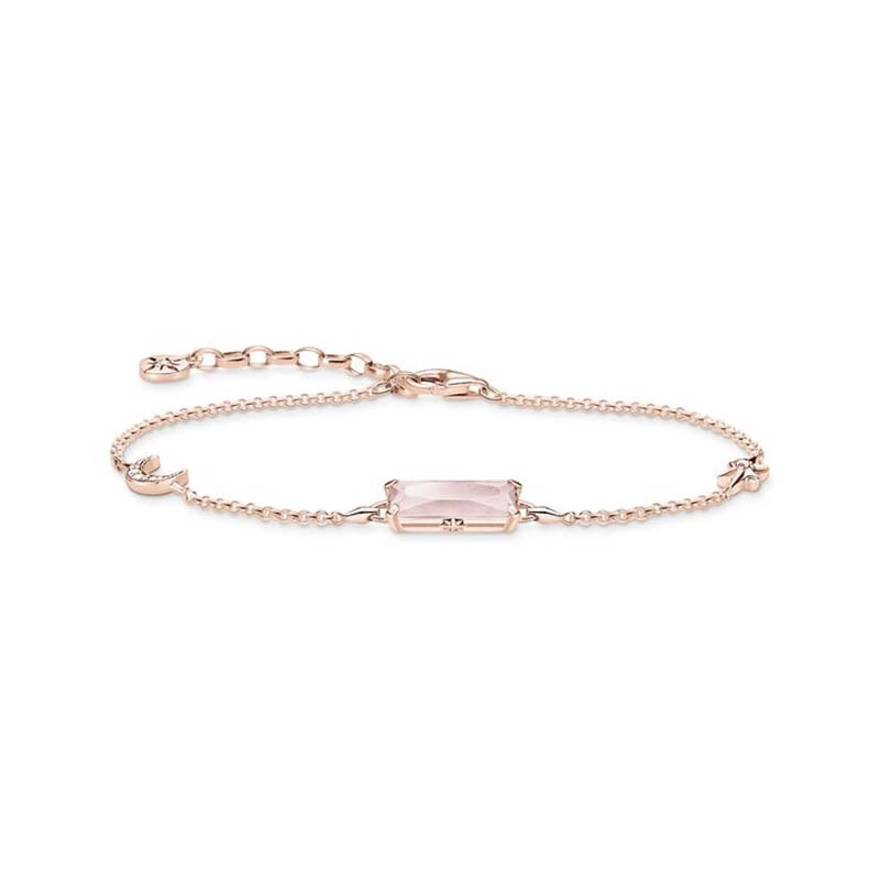 Thomas Sabo – Armband med Sten och Stjärna Rosé