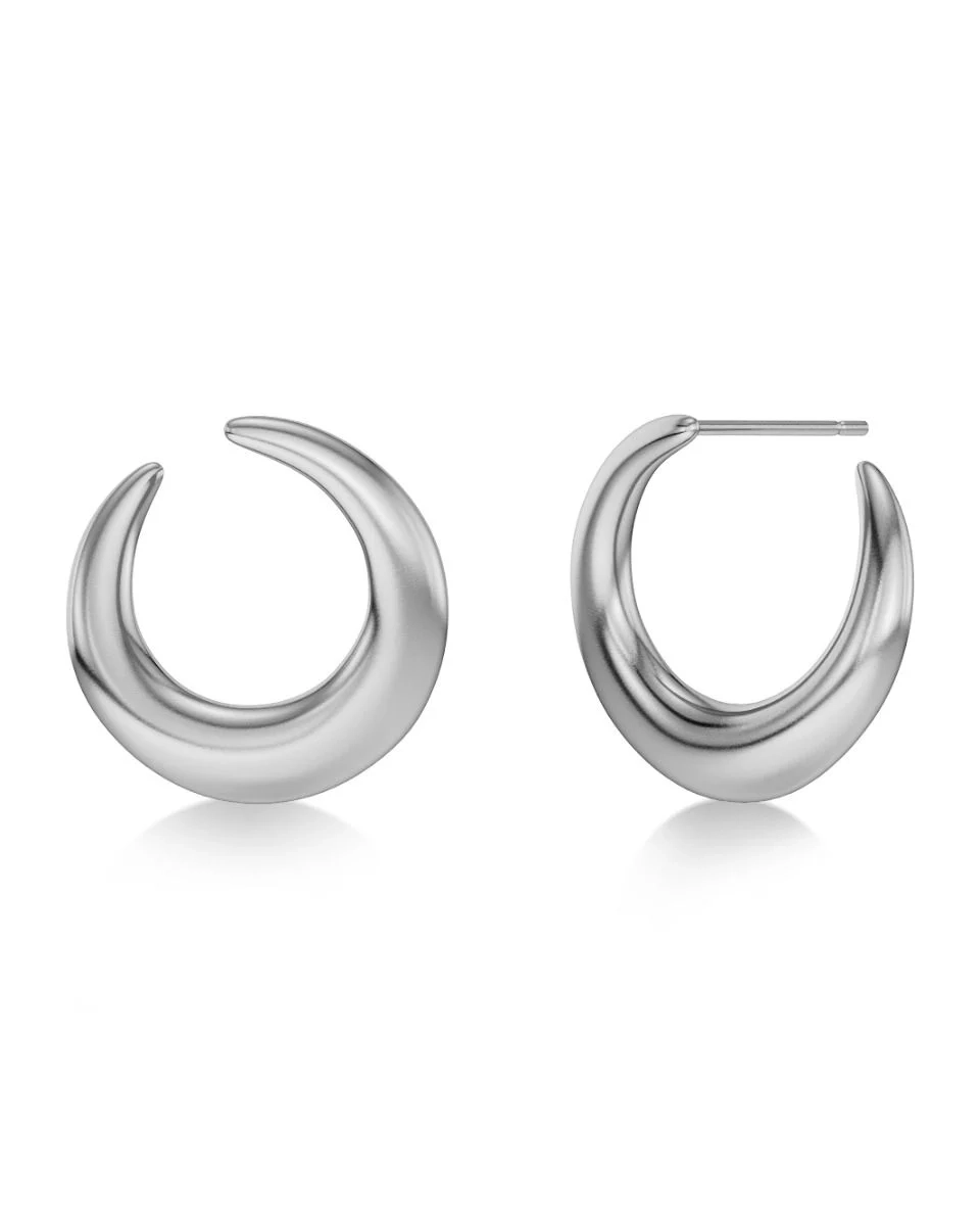 Edblad - Wishbone Studs L Silver
