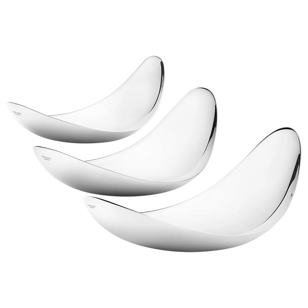 Leaf Serveringsfat Set 3st - Georg Jensen Living - Snabb frakt & paketinslagning - Nordicspectra.se