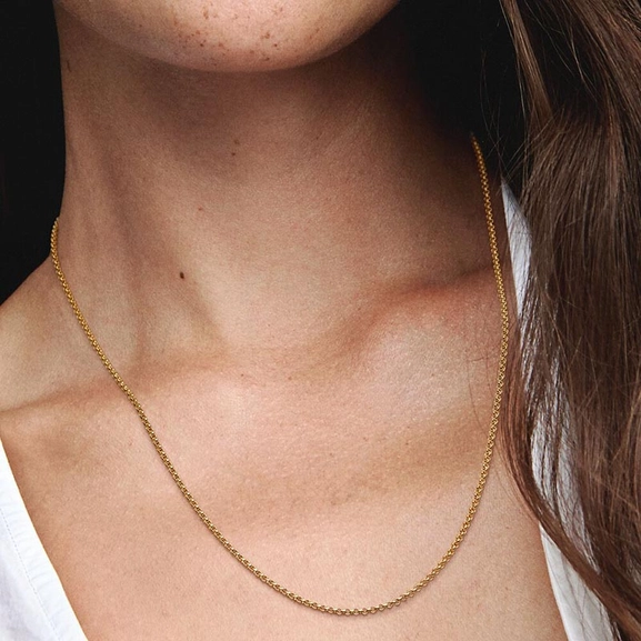 Rolokette Halskette Gold von PANDORA, Schneller Versand - Nordicspectra.de