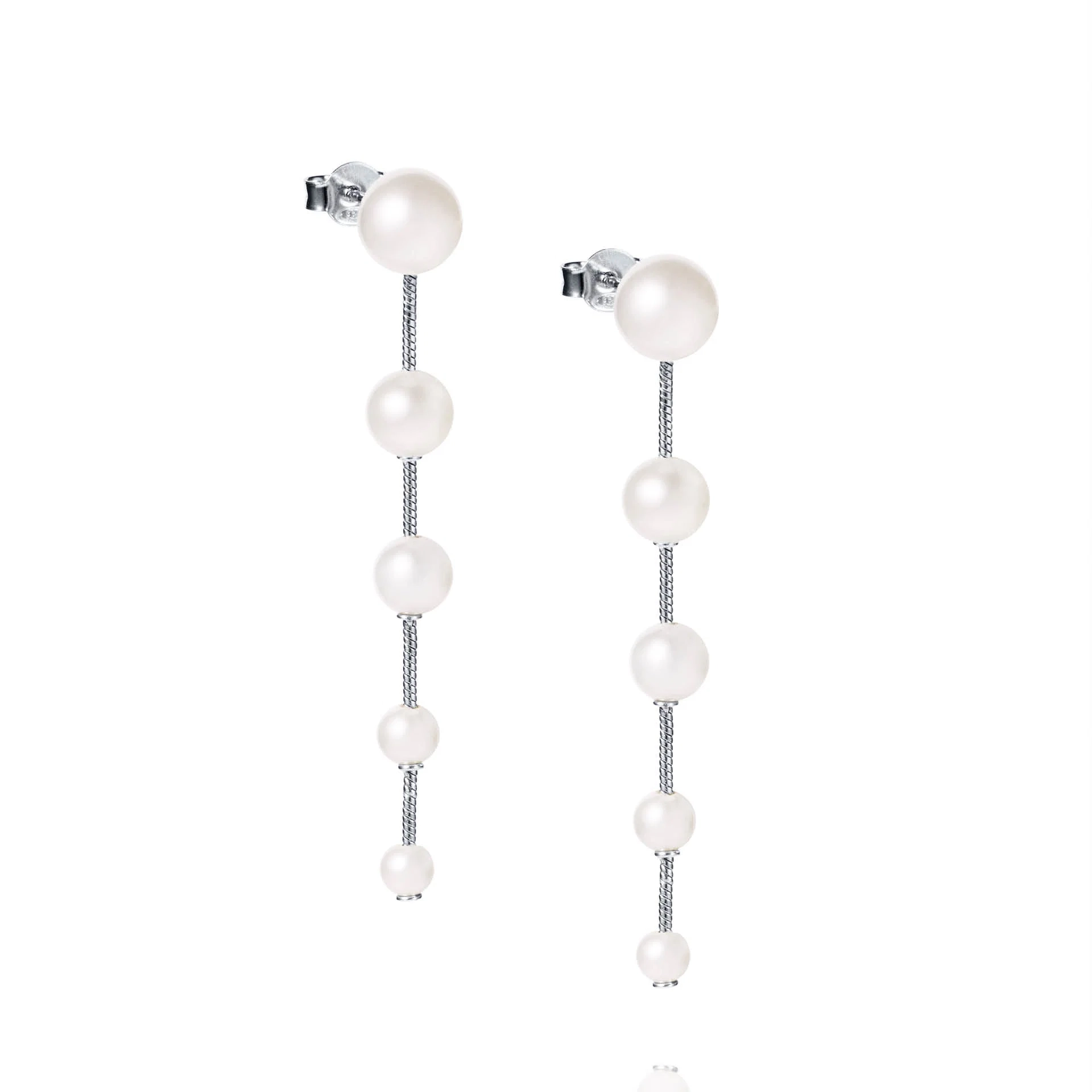 Efva Attling - Flowing Pearls Earrings