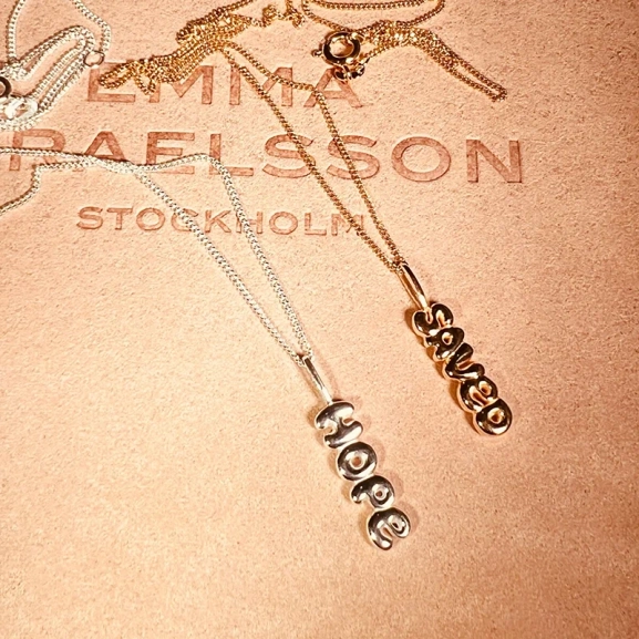 Hope Bubble Necklace SIlver - Emma Israelsson - 1-2 dagars leverans &  gratis paketinslagning