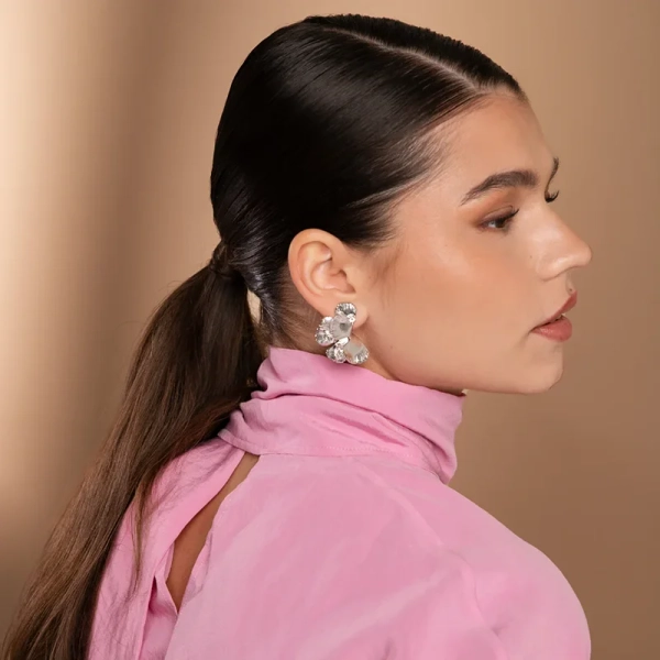 elegant design med gnistrande stenar