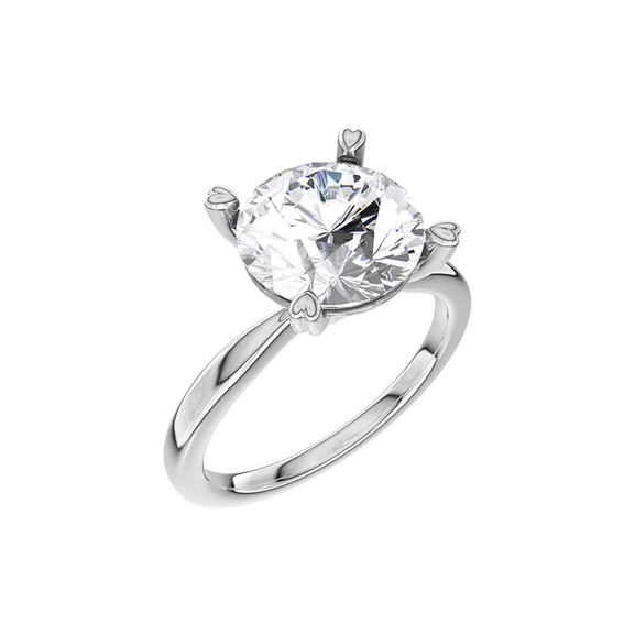 North 026 Lab Grown Diamond White Gold - Wedding & engagement rings - Schalins - Scandinavian design - Nordic Spectra