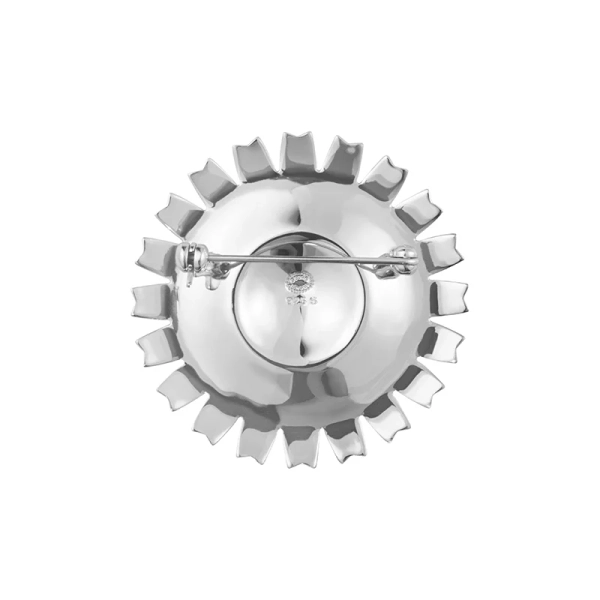 Daisy Blå Brosch - Georg Jensen - Designsmycken med snabba & trygga leveranser - Nordic Spectra