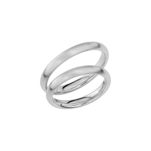 SR1024-3 White Gold - Wedding & engagement rings - Schalins - Scandinavian design - Nordic Spectra