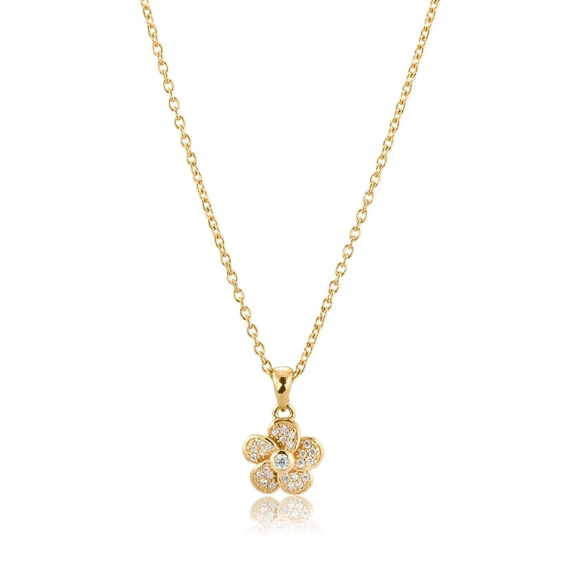 Carolina Gynning - Rose Sparkling Halsband Guld