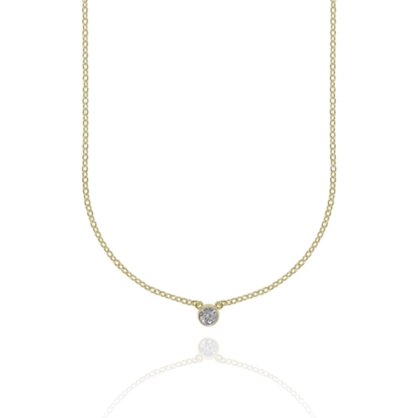 Cubic Necklace Gold -CU Jewellery - Snabb frakt & paketinslagning - Nordicspectra.se