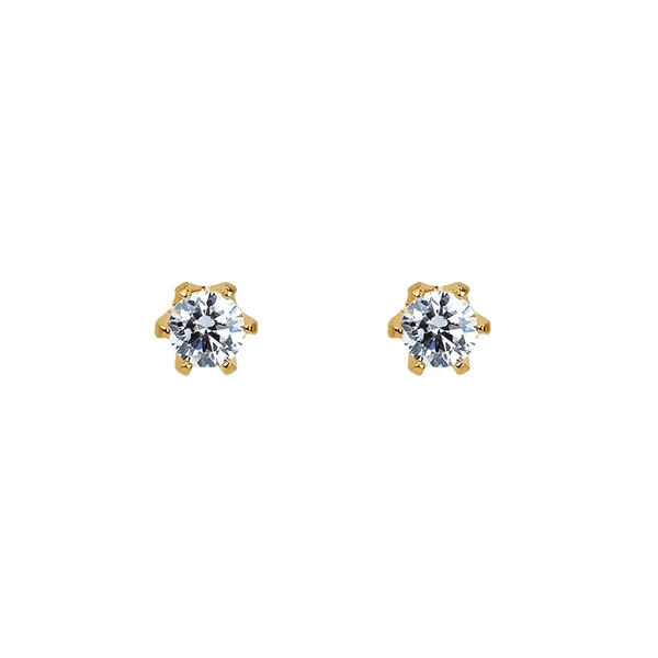Princess Ear Pin 6 mm Gold - Emma Israelsson - Suuri valikoima & ilmainen lahjapaketointi - Nordicspectra.fi
