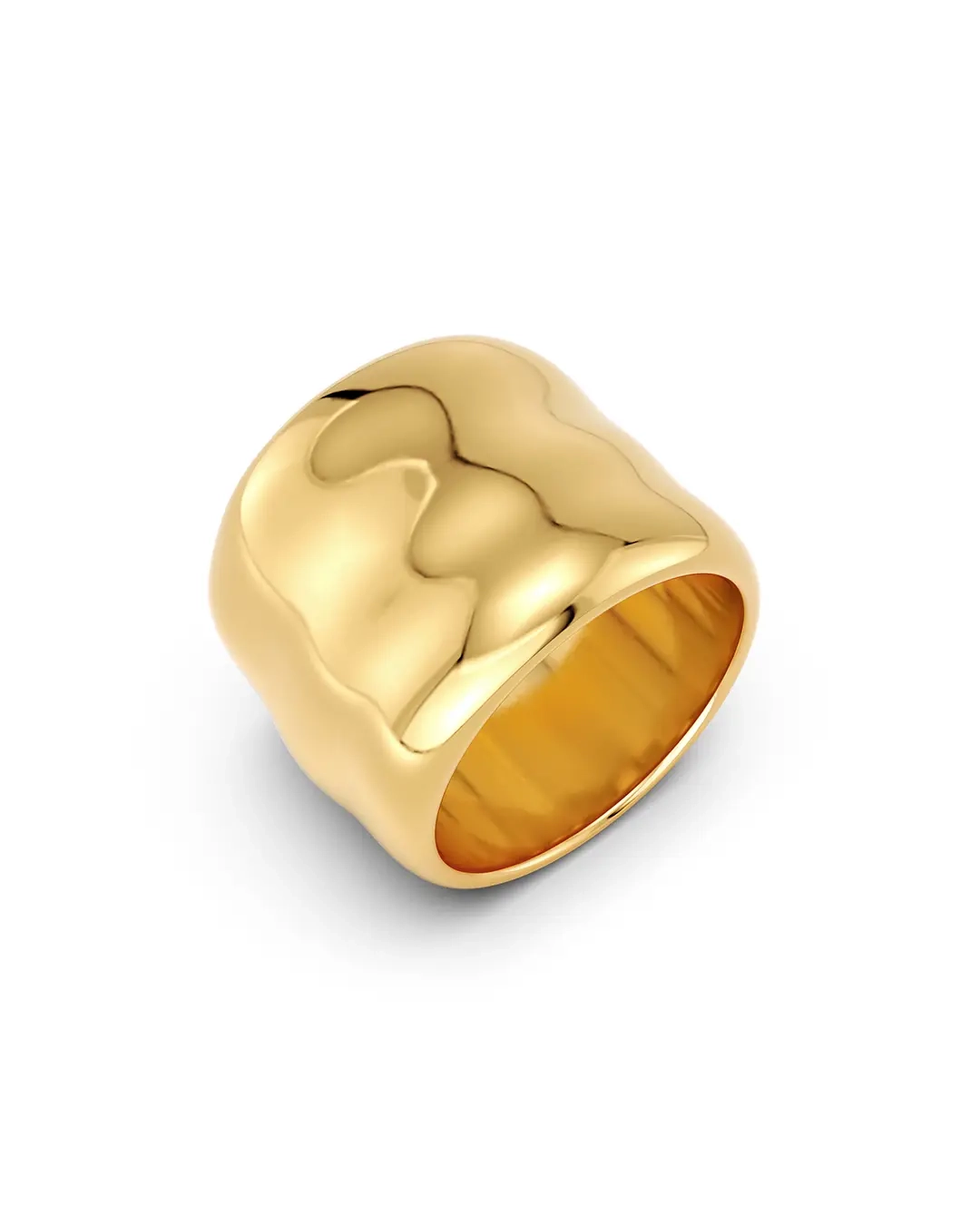 Flowy Ring Gold - Edblad - Snabba leveranser - Gratis paketinslagning
