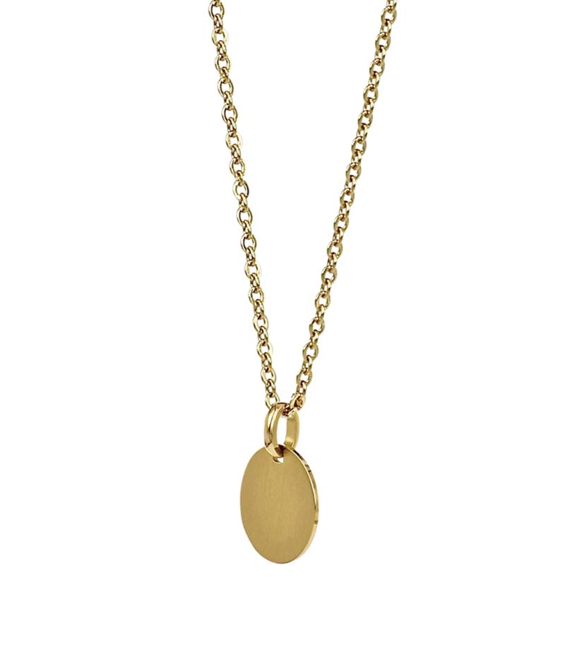 LINN Kort Halsband Guld - Astrid & Agnes - Snabb frakt & paketinslagning - Nordicspectra.se