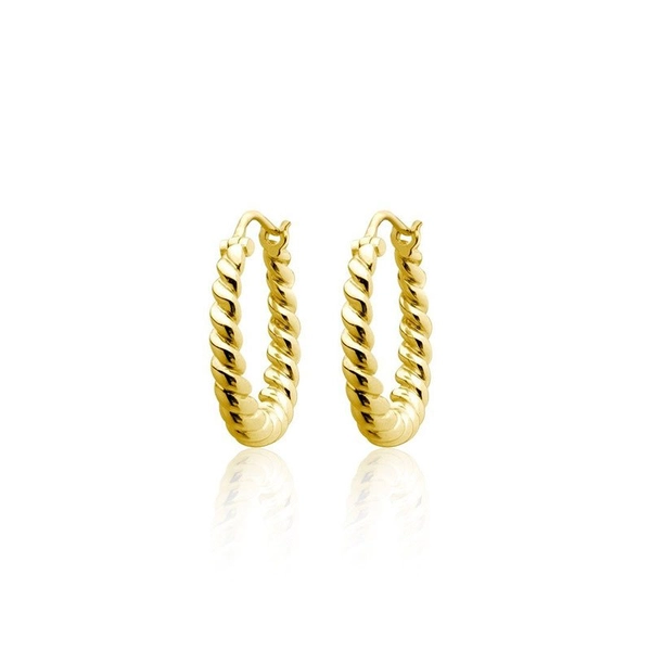 Twisted Mini Hoops Gold - Sophie By Sophie - Snabb frakt & paketinslagning - Nordicspectra.se