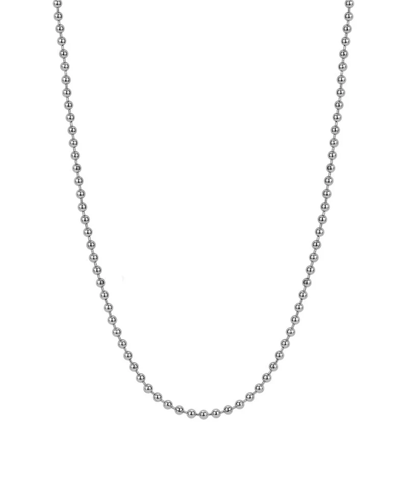 ANNIE Kort Halsband 2 mm Stål - Astrid & Agnes - Nordic Spectra